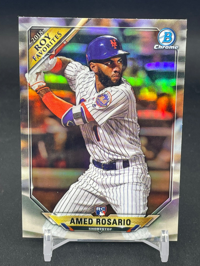 2018 TOPPS BOWMAN CHROME - ROY FAVORITES - A. ROSARIO -