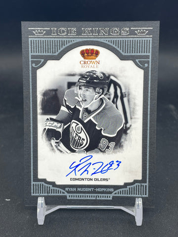 2011 PANINI CROWN ROYALE - ICE KINGS - R. NUGENT-HOPKINS - #9 - #'D/99 - AUTOGRAPH