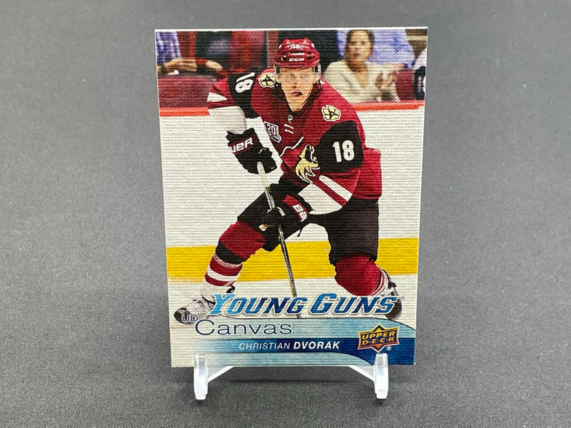2016 UPPER DECK SERIES TWO - UD CANVAS - YOUNG GUNS - C. DVORAK -