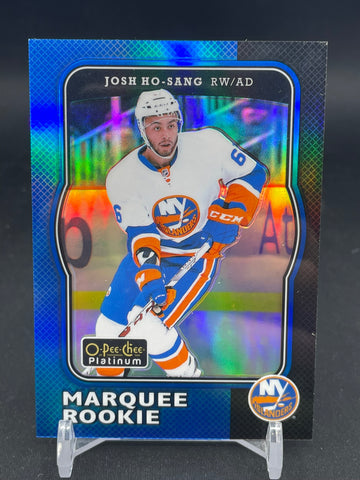 2017 UPPER DECK O-PEE-CHE PLATINUM - RETRO - BLUE RAINBOW - MARQUEE ROOKIE - J. HO-SANG - #R-75 - #'D/149 - RC