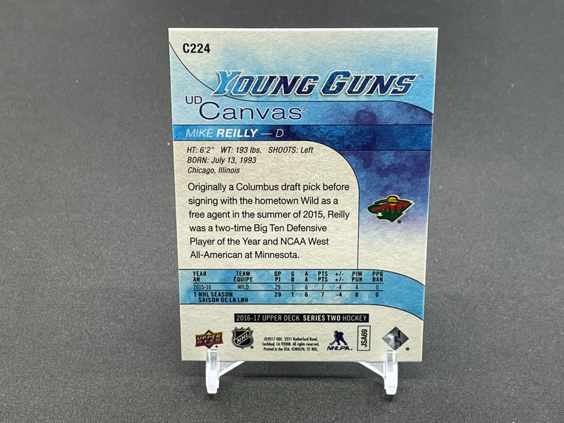 2016 UPPER DECK SERIES TWO - UD CANVAS - YOUNG GUNS - M. REILLY -