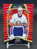 2019 UPPER DECK ALLURE - RED RAINBOW JERSEY - N. DOBSON -