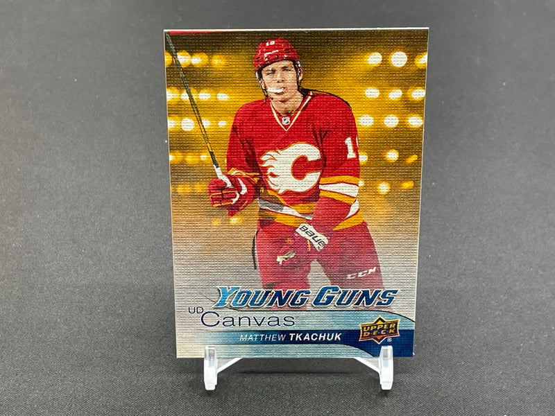 2016 UPPER DECK SERIES TWO - UD CANVAS - YOUNG GUNS - M. TKACHUK -