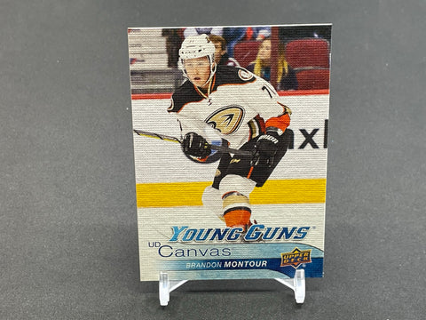 2016 UPPER DECK SERIES TWO - UD CANVAS - YOUNG GUNS - B. MONTOUR - #C215 - RC