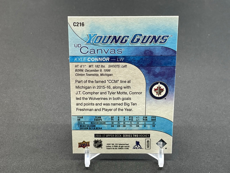2016 UPPER DECK SERIES TWO - UD CANVAS - YOUNG GUNS - K. CONNOR -