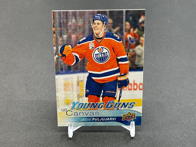 2016 UPPER DECK SERIES TWO - UD CANVAS - YOUNG GUNS - J. PULJUJARVI -
