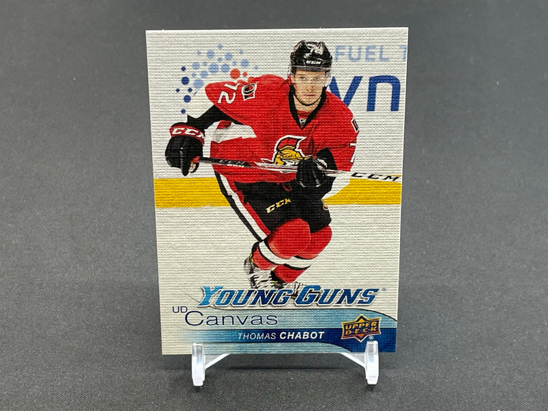 2016 UPPEER DECK SERIES TWO - UD CANVAS - YOUNG GUNS - T. CHABOT -