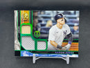 2022 TOPPS TRIBUTE - GREEN - A. JUDGE - #TTR-AJ - #'D/99 - TRIPLE RELIC