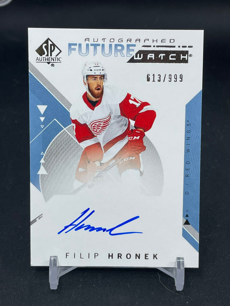 2018 UPPER DECK SP AUTHENTIC - FUTURE WATCH AUTO - F. HRONEK - #205 - #'D/999 - AUTOGRAPH - RC