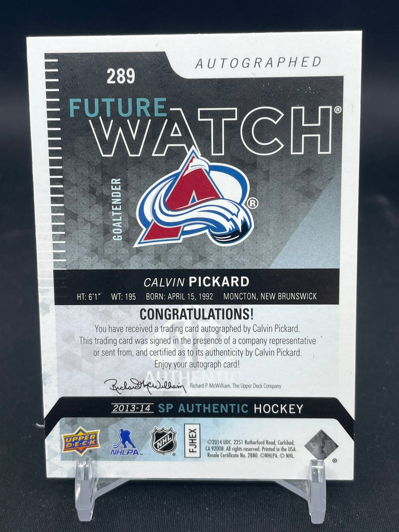 2013 UPPER DECK SP AUTHENTIC - FUTURE WATCH AUTOGRAPH - C. PICKARD - #289 - #'D/999 - AUTOGRAPH - RC