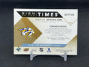 2018 UPPER DECK SP AUTHENTIC - SIGN OF THE TIMES - V. ARVIDSSON -