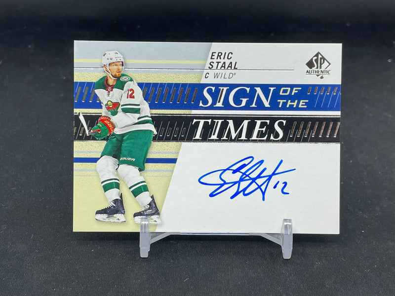2019 UPPER DECK SP AUTHENTIC - SIGN OF THE TIMES - E. STAAL -