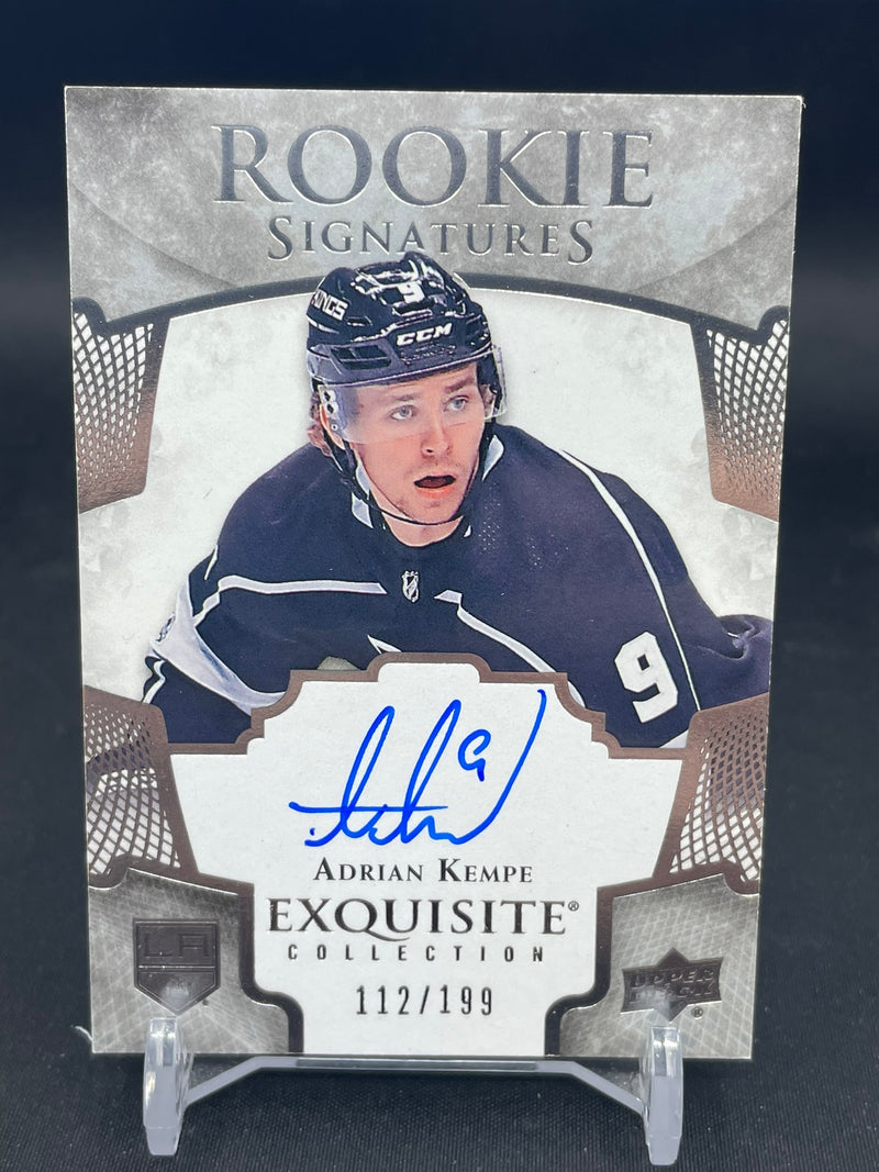 2017 UPPER DECK EXQUISITE COLLECTION - ROOKIE SIGNATURES - A. KEMPE - #ERS-AK - #'D/199 - AUTOGRAPH - RC