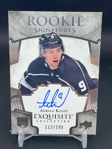 2017 UPPER DECK EXQUISITE COLLECTION - ROOKIE SIGNATURES - A. KEMPE - #ERS-AK - #'D/199 - AUTOGRAPH - RC