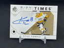 2018 UPPER DECK SP AUTHENTIC - SIGN OF THE TIMES - K. TURRIS -