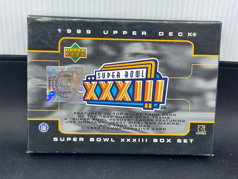 1999 UPPER DECK SUPER BOWL XXXIII BOX SET