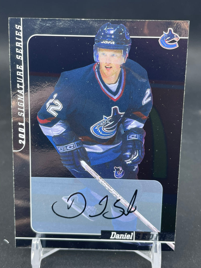 2000 IN THE GAME SIGNATURE SERIES - FIRST SIGNATURE CARD - D. SEDIN -