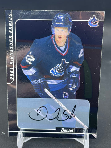 2000 IN THE GAME SIGNATURE SERIES - FIRST SIGNATURE CARD - D. SEDIN - #242 - AUTOGRAPH