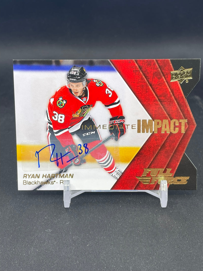 2015 UPPER DECK FULL FORCE - IMMEDIATE IMPACT - R. HARTMAN -