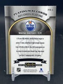 2017 UPPER DECK O-PEE-CHEE PLATINUM - PLATINUM RECORDS - W. GRETZKY -