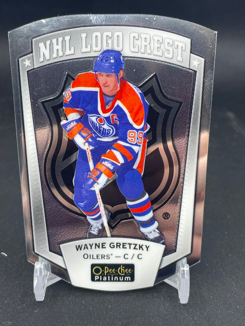 2016 UPPER DECK O-PEE-CHEE PLATINUM - NHL LOGO CREST - W. GRETZKY -