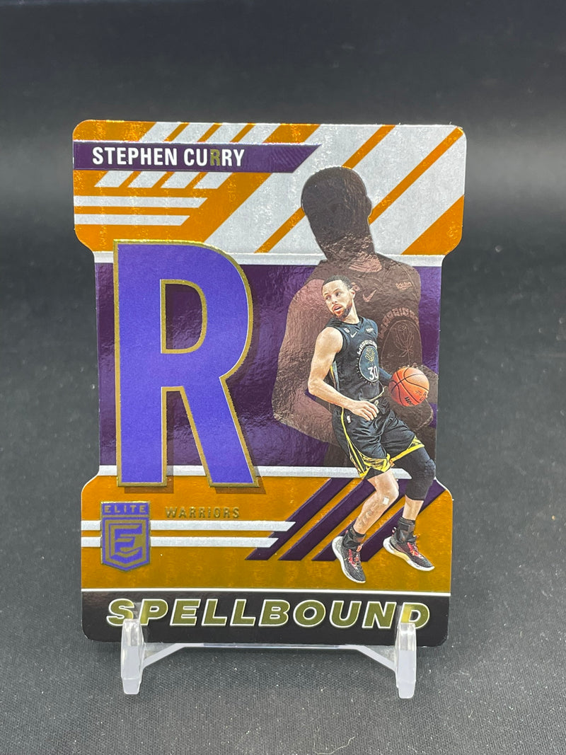 2023 PANINI DONRUSS ELITE - ORANGE DIE-CUT - SPELLBOUND R - S. CURRY -