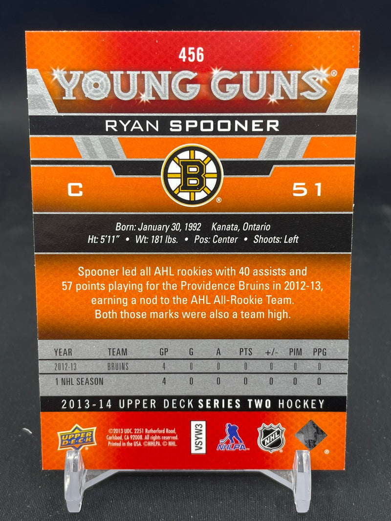 2013 UPPER DECK SERIES TWO - YOUNG GUNS - R. SPOONER -