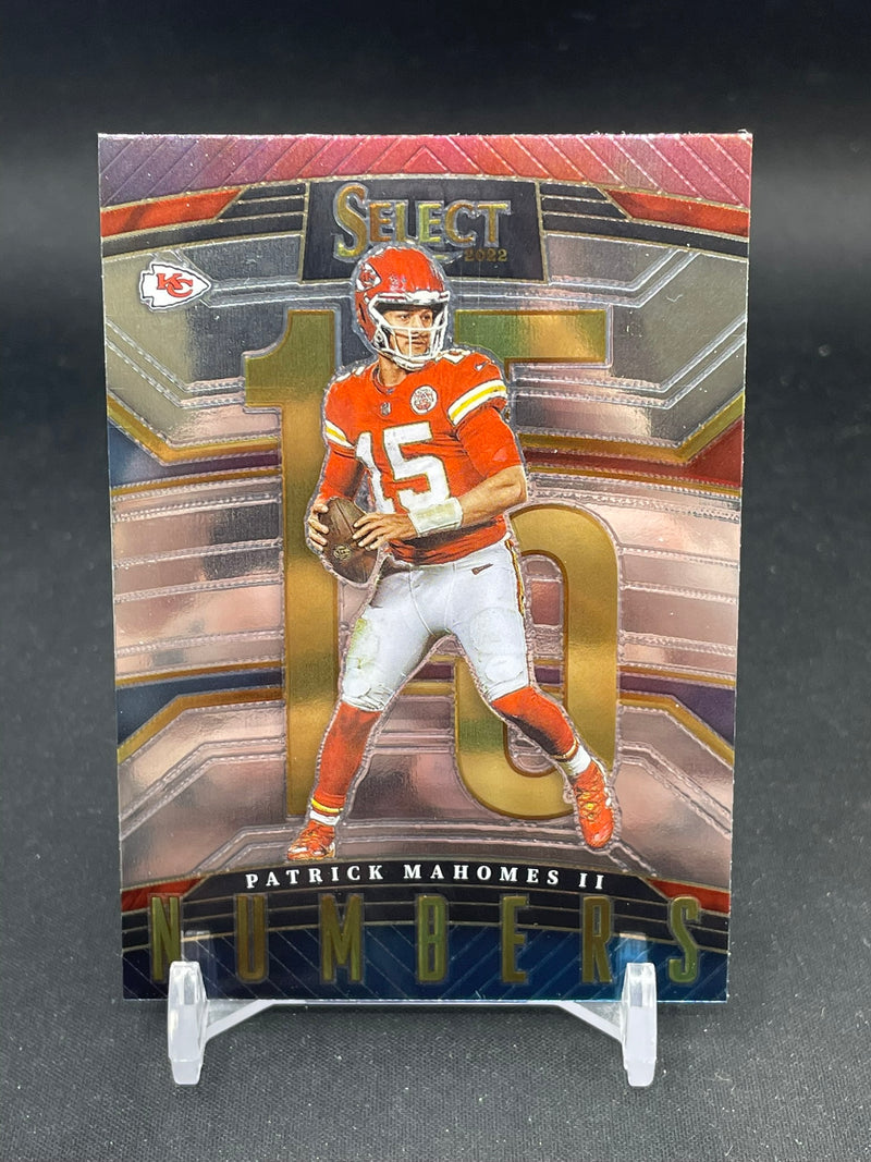 2022 PANINI SELECT - NUMBERS - P. MAHOMES II -