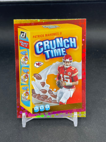 2022 PANINI DONRUSS - CRUNCH TIME - P. MAHOMES II - #CT-2
