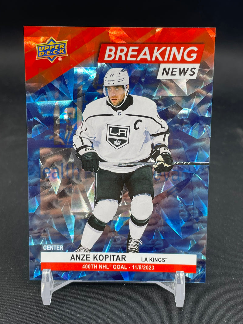 2024 UPPER DECK SERIES ONE - RED - BREAKING NEWS - A. KOPITAR - #BN-31 - #'D/99