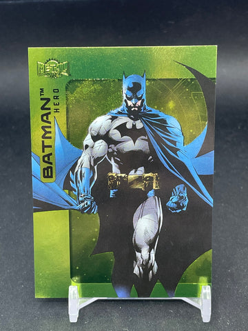 2025 UPPER DECK METAL UNIVERSE SKYBOX - LIME GREEN FX - BATMAN (BRUCE WAYNE) - #1 - #'D/175