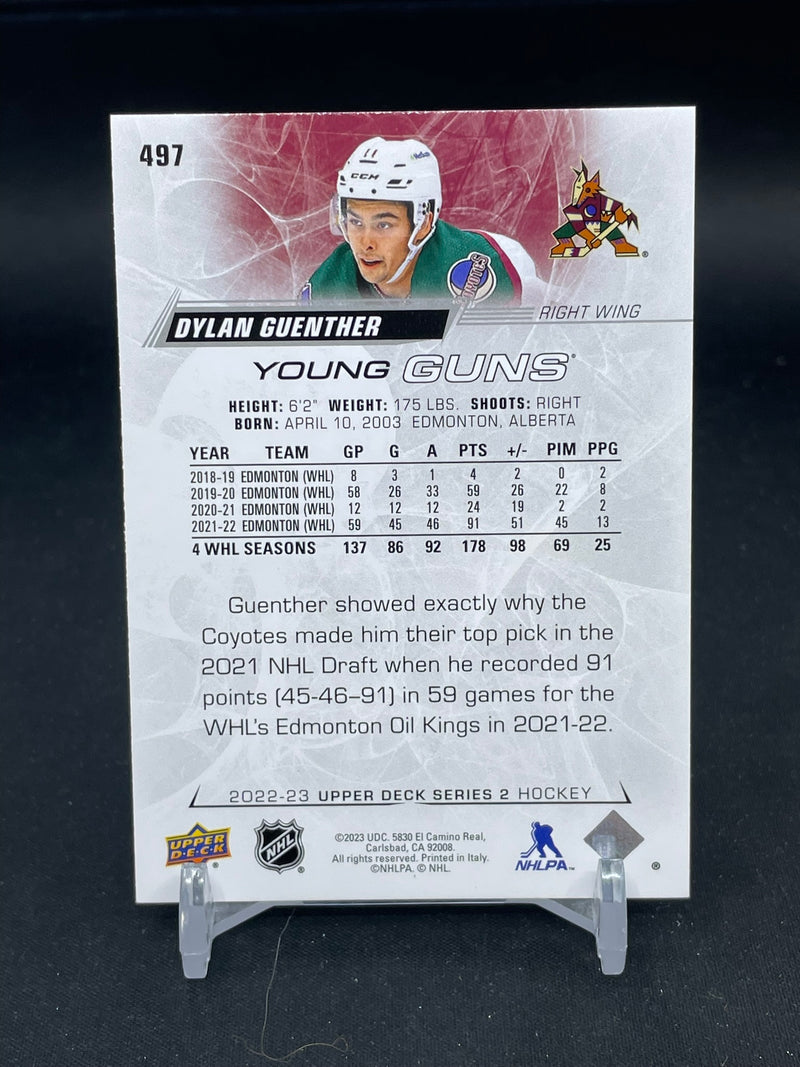 2022 UPPER DECK SERIES TWO - YOUNG GUNS - D. GUENTHER -