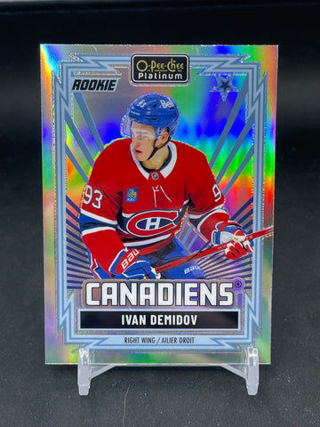 2025 UPPER DECK O-PEE-CHEE PLATINUM - RAINBOW - MARQUEE ROOKIE - I. DEMIDOV - #R-66 - RC