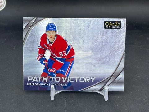 2025 UPPER DECK O-PEE-CHEE PLATINUM - PATH TO VICTORY - I. DEMIDOV - #PV-21 - RC