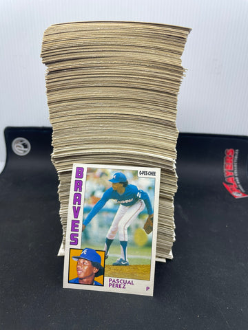 1984 O-PEE-CHEE - BASEBALL - COMPLETE SET - #1-396