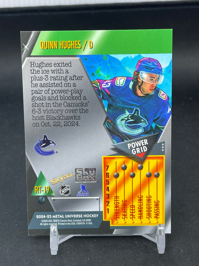 2024 UPPER DECK METAL UNIVERSE SKYBOX - RETRO - Q. HUGHES -