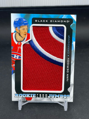 2025 UPPER DECK BLACK DIAMOND - ROOKIE TEAM LOGO JUMBOS - I. DEMIDOV - #RLT-ID - RELIC - RC