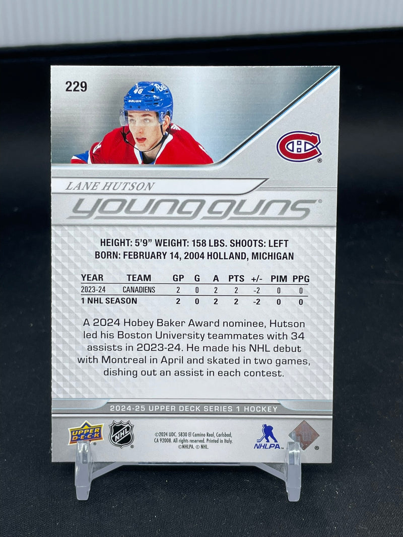 2024 UPPER DECK SERIES ONE - YOUNG GUNS - L. HUTSON -