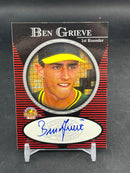 1997 SCORE BOARD - 1ST ROUNDER - B. GRIEVE - AUTOGRAPH