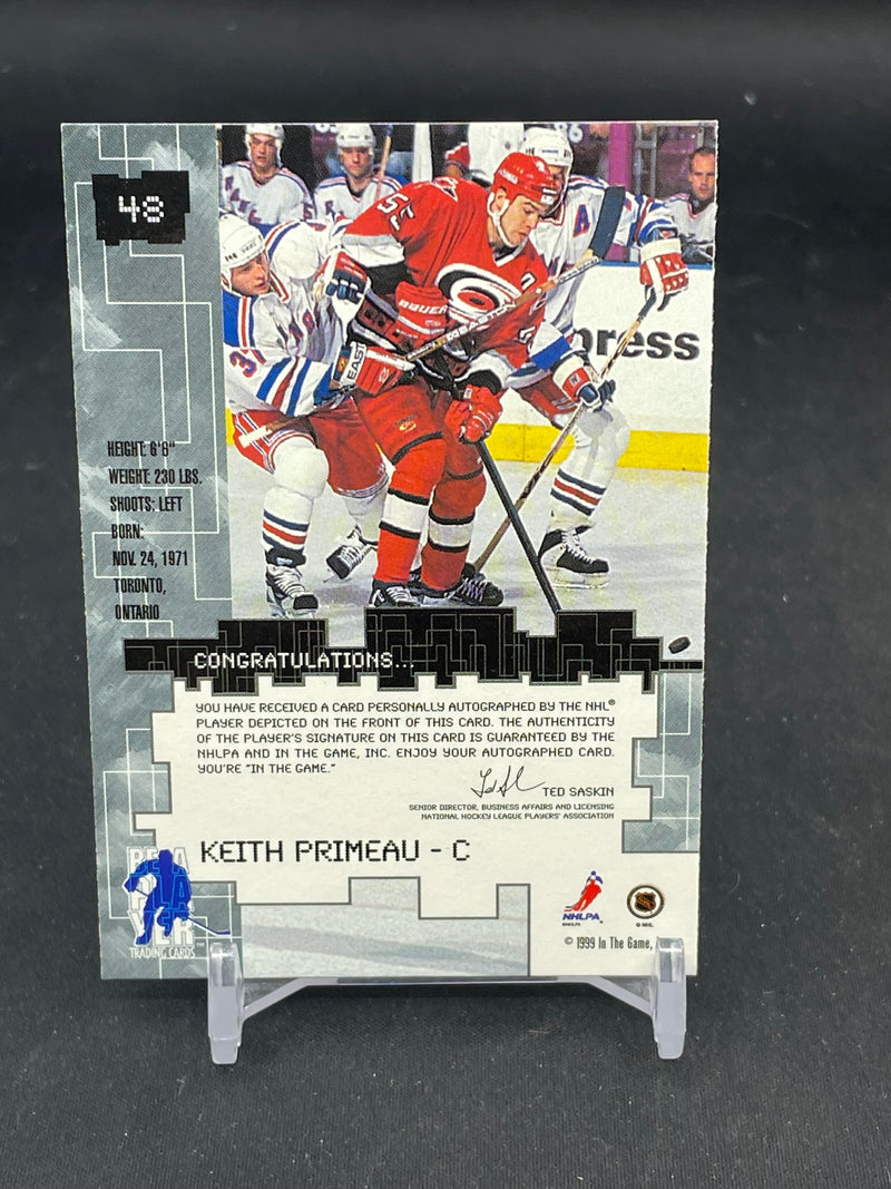1999 IN THE GAME - MILENNIUM SIGNATURE SERIES - K. PRIMEAU -