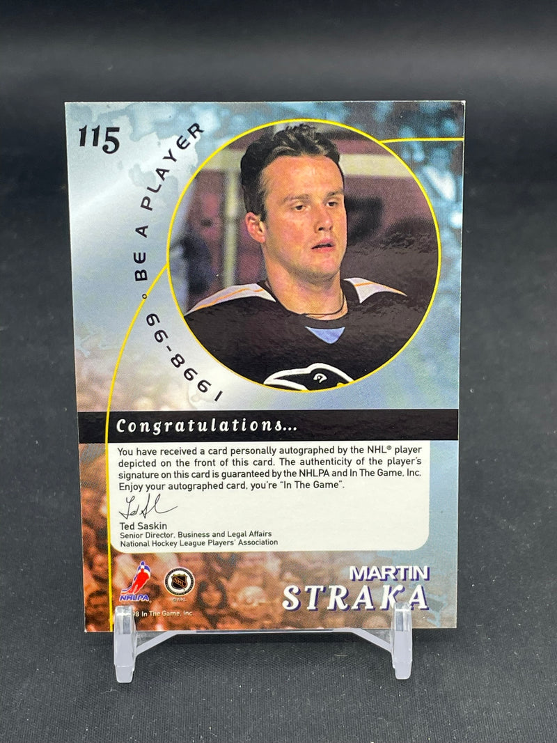 1998 IN THE GAME - BE A PLAYER - M. STRAKA -