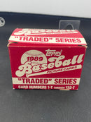 1989 TOPPS TRADED - COMPLETE SET -
