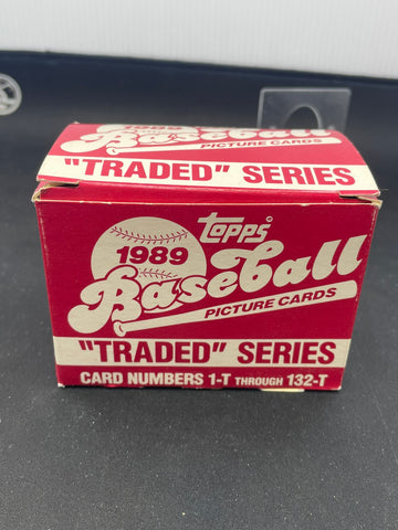 1989 TOPPS TRADED - COMPLETE SET - #1T-132T