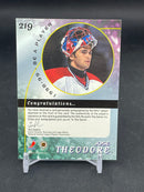 1998 IN THE GAME - BE A PLAYER - J. THEODORE -