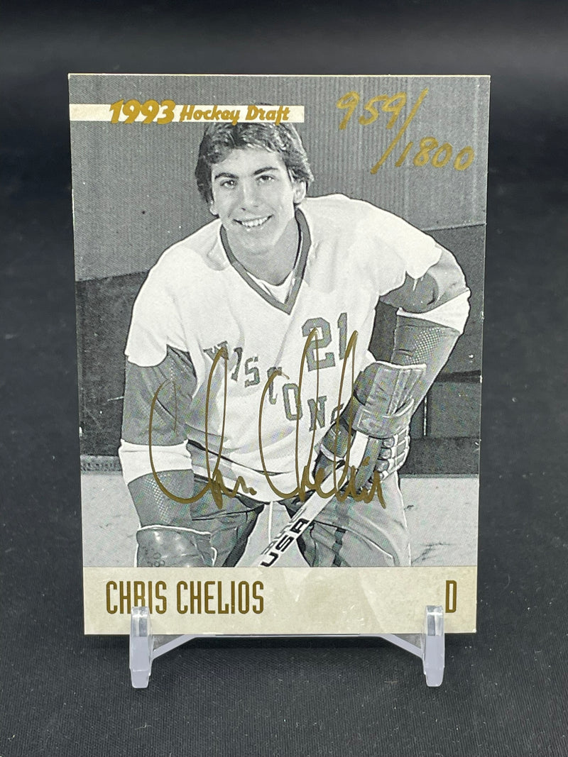 1993 CLASSIC GAME - C. CHELIOS - AUTOGRAPH -
