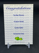 1993 CLASSIC GAME - C. CHELIOS - AUTOGRAPH -