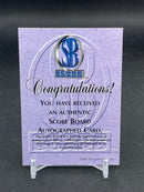 1997 THE SCOREBOARD - H. STRICKLIN - AUTOGRAPH