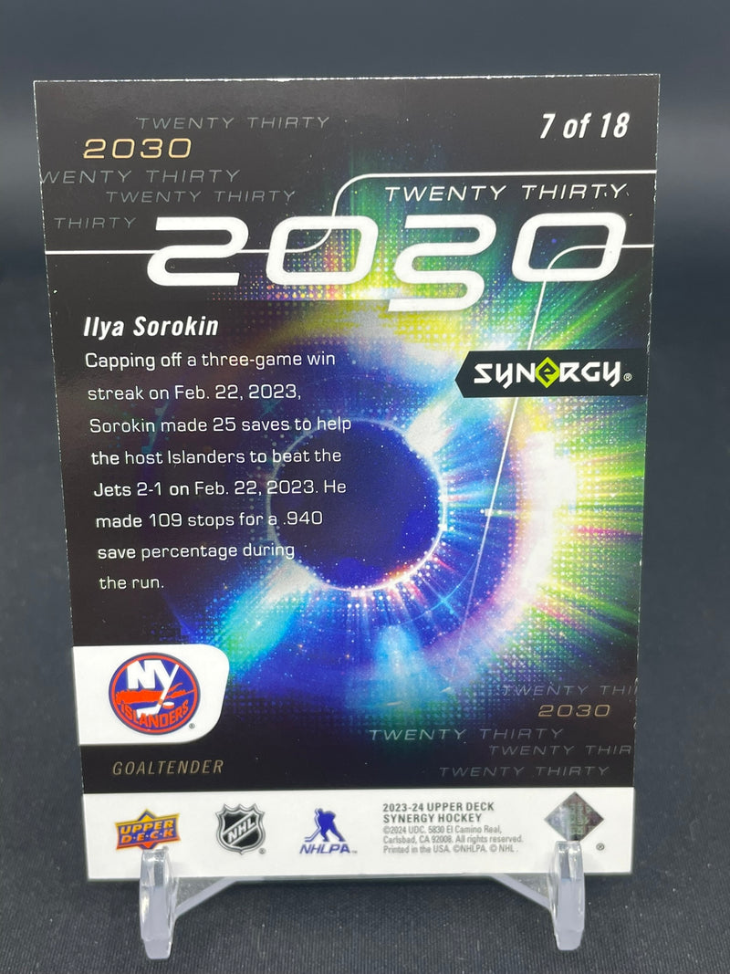 2023 UPPER DECK SYNERGY - 2030 - I. SOROKIN -