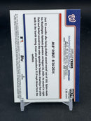 2025 TOPPS CHROME - RAYWAVE REFRACTOR - ROOKIE DEBUT - D. CREWS -