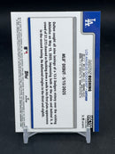 2025 TOPPS CHROME - LOGO REFRACTOR - ROOKIE DEBUT - D. RUSHING -